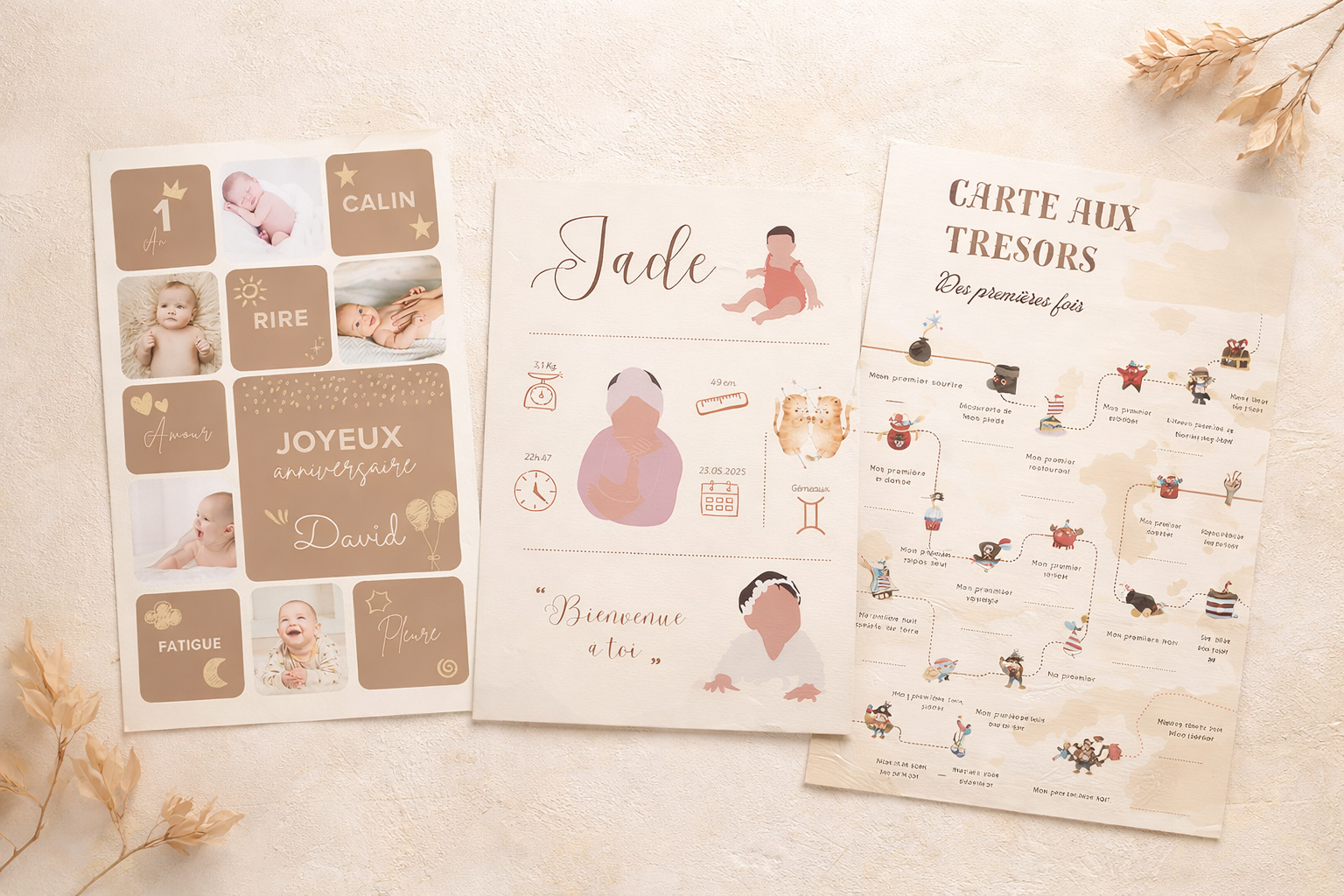 Papeterie souvenir personnalisée : garder une trace des premiers moments de l’enfance