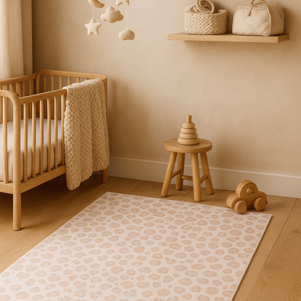 Décorations pour chambre de bébé, tapis, abat jour et sac à jouets