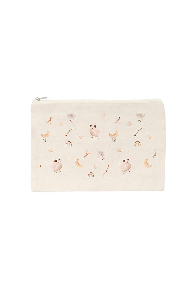 Pochette en coton recyclé