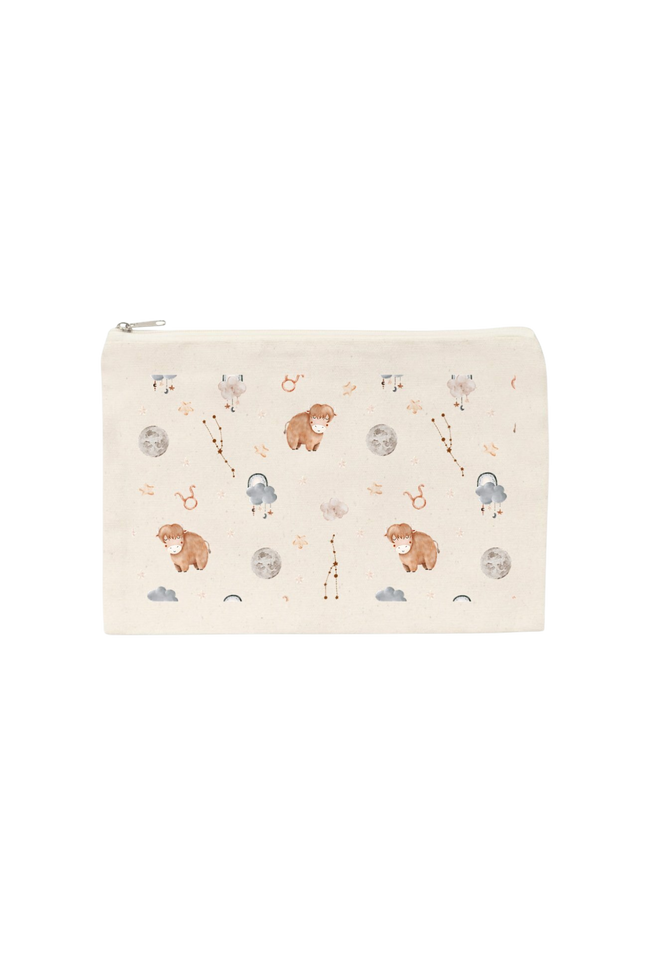 Pochette en coton recyclé