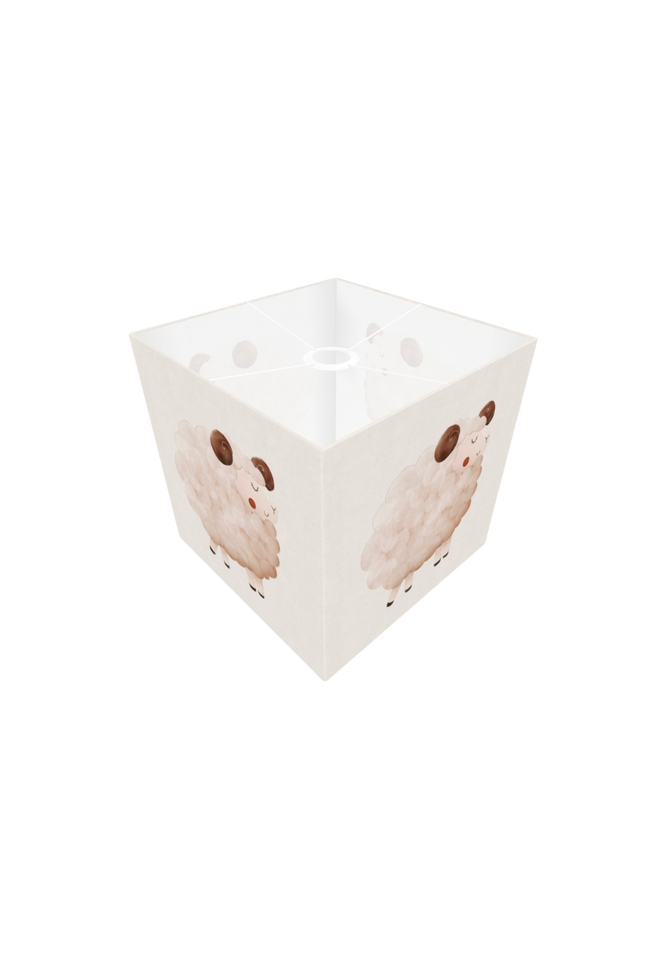 Abat jour carré chambre bébé zodiaque bélier