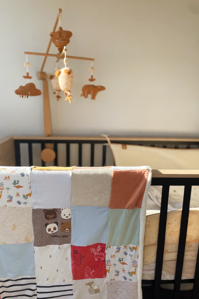 Le plaid souvenir - Le Patchwork des Premiers Instants